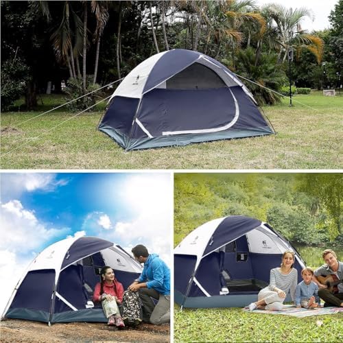 CAMEL CROWN Tents for Camping 2/3/4/5 Person Camping Dome Tent, Waterproof,Spacious, Lightweight Portable Backpacking Tent for Outdoor Camping/Hiking - Image 6