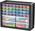 IRIS USA 36-Drawer Storage Cabinet, Garage Tool Screws, Made in USA, Black by IRISUSA