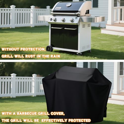 58 Inch Grill Cover for Outdoor Grill, Waterproof BBQ Cover - Image 4