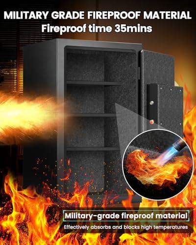 [ °] Fire Proof Safe for Home Documents 5.0 Cuft - Image 4