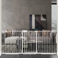Fairy Baby 85.8-90.5 Inch Extra Wide Baby Gate for Doorway Metal Auto-Close by FairyBaby