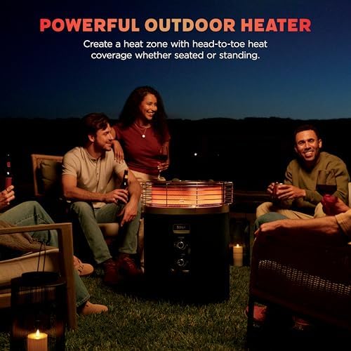 Ninja Fireside360 Fire Pit & Heater, 80,000 BTU, 3 Modes, Push Start, Black - Image 2