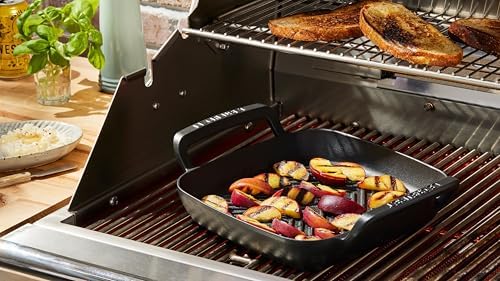 Le Creuset Enameled Cast Iron Square Grill Pan, 10.25" - Image 5