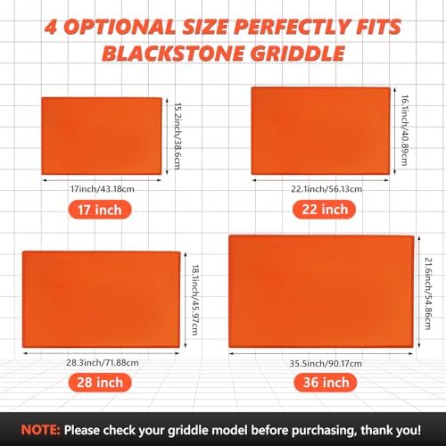 36" Silicone Griddle Mat for Blackstone Heavy Duty Grill Top Cover - Image 6