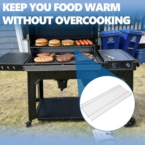 Elevated Warming Rack for Traeger Woodridge TFC97/TFB97 – Stainless Steel - Image 7