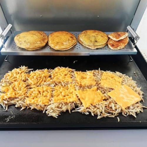 Adjustable Warming Rack for Blackstone Flat Top 28 36 17 22 Inch Griddle - Image 3