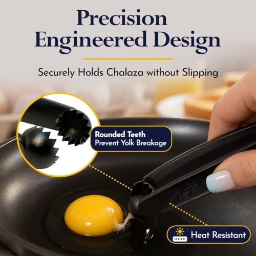 The Original Egg Tool. Engineered to instantly pick up that nasty glob of chalaza membrane off egg yolks. Picks up broken eggshell fragments with ease. Essential Kitchen Tool for food competitions. - Image 3
