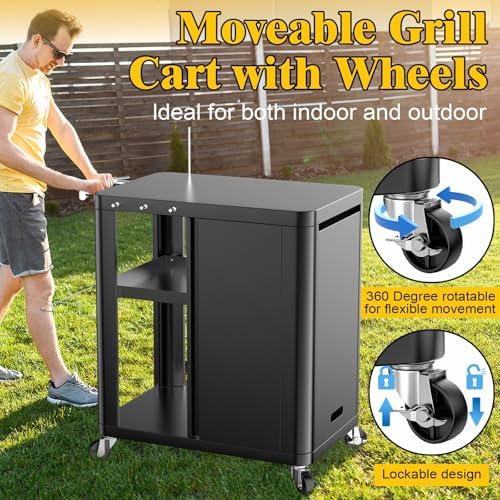 Grill Table Stand for Ninja Woodfire and Blackstone - Image 6
