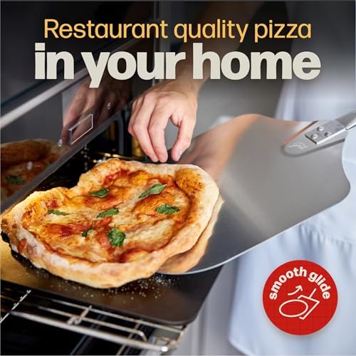 Pizza Steel PRO by Hans Grill | XL 1/4" Thick Square Conductive Metal Baking Steel for Oven and BBQ Cooking Pizzas | Bake and Grill Bread and Calzone with our Cast Iron Pizza Stone - Image 5
