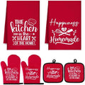 Sratte 6 Pcs Kitchen Decor Accessories Set, Kitchen, Red by Sratte