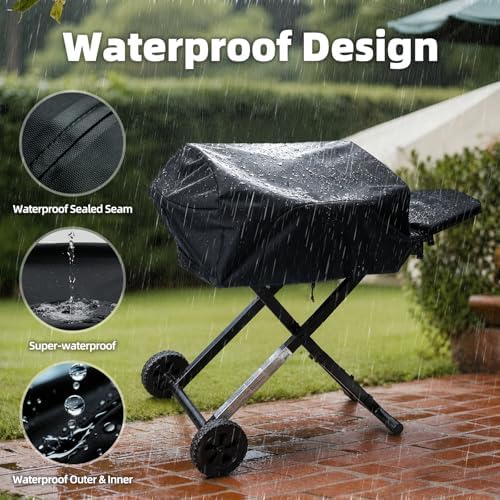 Griddle Cover for Blackstone 22" On The Go Scissor-Leg Grill, Cover Only - Image 3