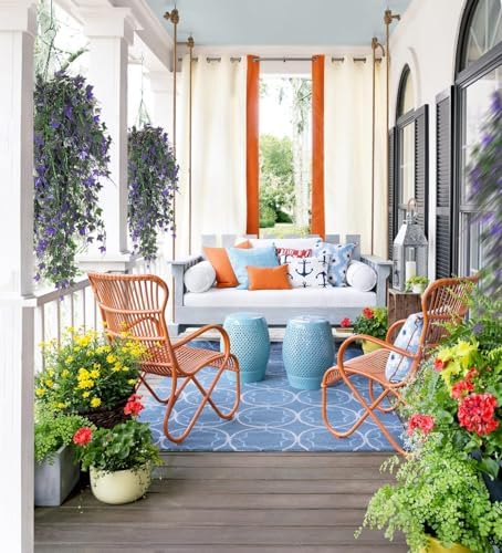 RECUTMS Artificial Ivy Vine Fake Hanging Plants Plastic Trailing Greenery - Image 4