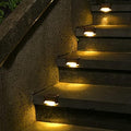 SOLPEX Solar Deck Lights 12 Pack, Waterproof Led Lights, Warm White by Solpex