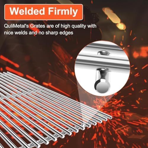 QuliMetal SUS304 9MM Grill Grates for Weber Genesis II E-410/E-415/E-435 - Image 6