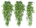 RECUTMS Artificial Hanging Plant Faux Ivy Vine with White UV Resistant Leaf by RECUTMS