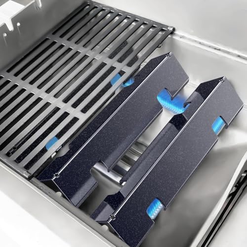 for Weber Spirit 2 Grill Parts, 15.3" Flavorizer Bars for Weber Spirit 2, GS4 Spirit II 200, Spirit II E210 S210 E215 E220 S220 with Front Mounted Control Grill, 16GA Porcelain Enameled Heat Plates - Image 5
