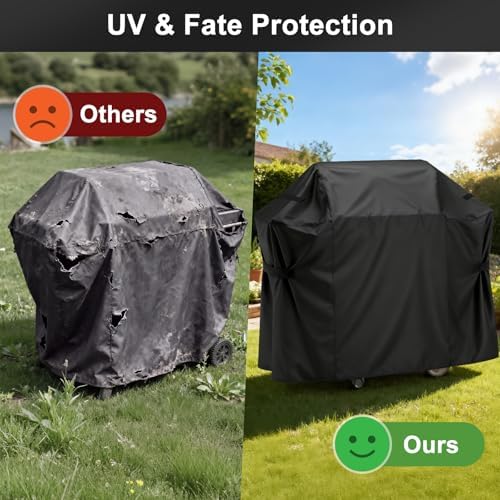 LBTING Grill Cover, 48-inch Heavy Duty Waterproof BBQ Gas Grill Cover - Image 5