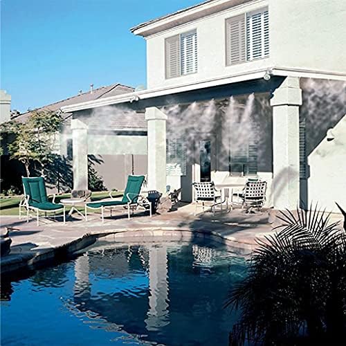 QFFL Misting Cooling System, Automatic Plant Watering Sprinkler, Outdoor Spray Device, for Patio Garden Greenhouse Umbrellas Trampoline (Size : 9m) - Image 4