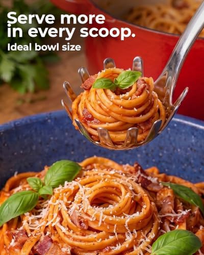 Zulay Kitchen Stainless Steel Pasta Spoon - Image 5