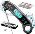 Meat Thermometer Digital, Instant Read Meat ThermometerI for Grill and Cooking, Waterproof Food Thermometer for Kitchen and Outside, BBQ, Turkey, Candy, Liquids, Beef by ROUUO