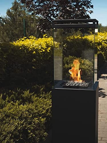Planika Lighthouse - Patio Heater Outdoor Fireplace for Patio Fueled with Propane Gas 20 lbs cylider - Cover and Regulator Included - Image 7