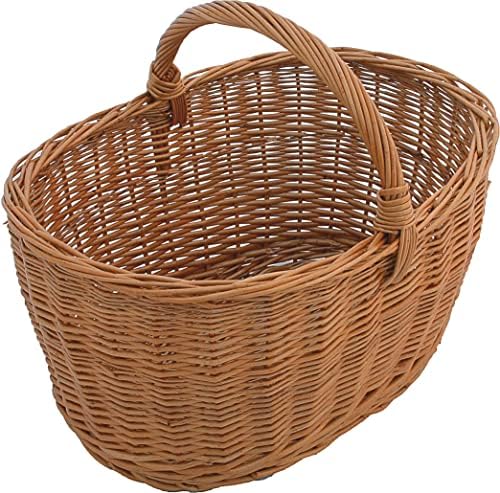 Wicker Log Basket Model Code: c1550110 Brand: Garden Friend. - Image 3