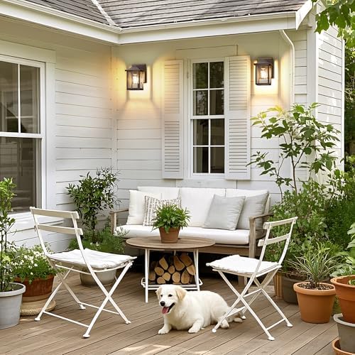MATAMEYE Outdoor Wall Light Fixture, Exterior Waterproof Porch Lighting - Image 4