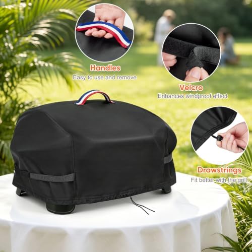 Grill Cover for Megamaster 1-Burner Portable Gas Grill 820-0065C - Image 3