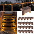 GIGALUMI Led Solar Deck Lights, 20 Pack Waterproof, Warm White by GIGALUMI