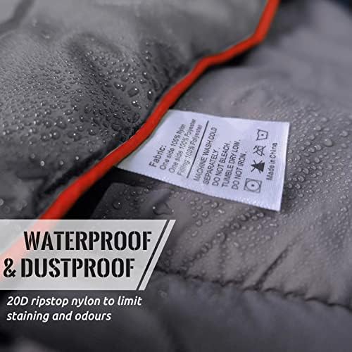 Outdoor Puffy Camping Blanket, Large Outdoor Blanket Waterproof, 55*79'' - Image 4