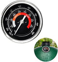 Upgrade Replacement Thermometer for Big Green Egg,3.3" Grill Temperature Gauge for Big Green Egg Accessories 150-900°F with Waterproof and No-Fog Glass Lens by Quantfire