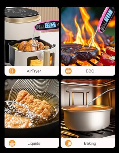 Instant Read Meat Thermometer Digital for Cooking with Dual Probe - Image 5