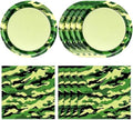 40PCS Hunting Camo Party Decorations Camo Paper Plates and Napkins by Actoridae