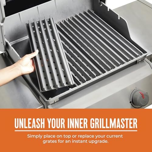 GRILL GRATE SET OF 2 13.75" Grates - PREMIUM GRILLING ACCESSORY - Image 2