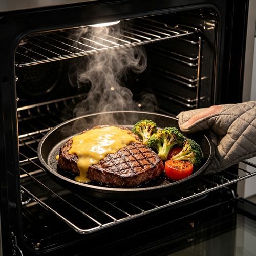Cast Iron Fajita Plate, Skillet Pan, Steak Platter (10 inch with Base) - Image 3