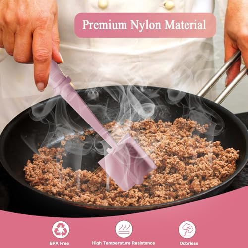 2 Pack Meat Chopper Ground Beef Masher Tool for Hamburger - Image 2