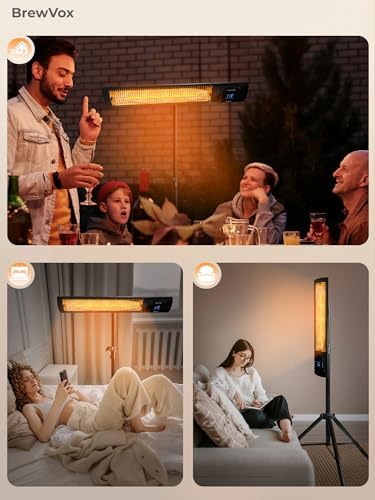 Smart Thermostat Heater Tripod Stand, Horizontal and Vertical Directions, 5 Level Adjustable, 5.9 Feet Height - Image 7