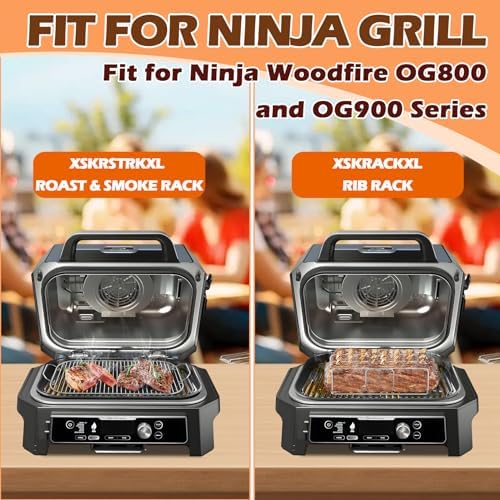 Rib Rack & Roast Smoke Rack for Ninja Woodfire XL OG800/OG900 Series Smoker - Image 3