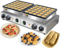 Commercial 1900W 50PCS Mini Dutch Pancake Maker Dual-Zone Heating by Unknown