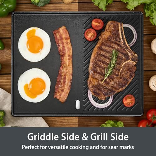 Hisencn 17 Inches Grill Grate and Griddle for Nexgrill Replacement Parts - Image 5