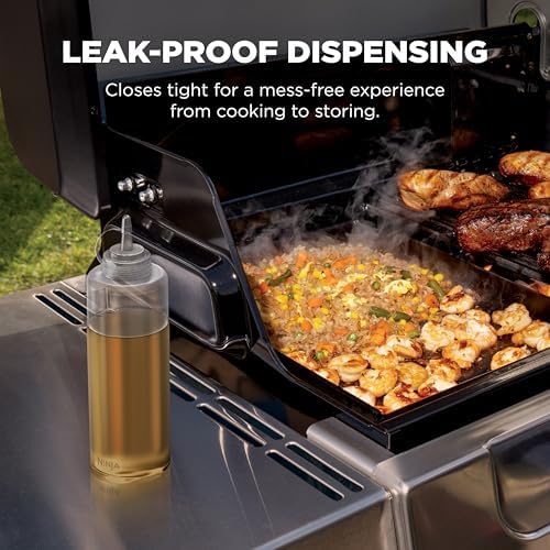 Ninja FlexFlame Squirt Bottles, 2 Pack, Leak Proof, Dishwasher Safe - Image 3