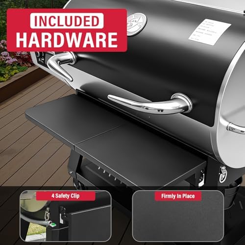 Utheer Folding Front Shelf for Recteq RT-1100, BBQ Prep Table - Image 6