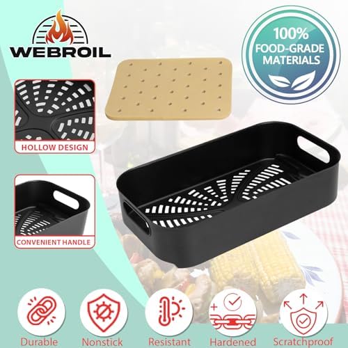 Nonstick Foodi Combo Crisper Basket for Ninja Indoor Grill FG551 - Image 3
