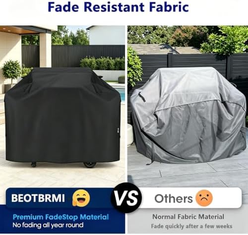58" Grill Cover for Weber Genesis 300 Heavy Duty BBQ Cover 600D - Image 5