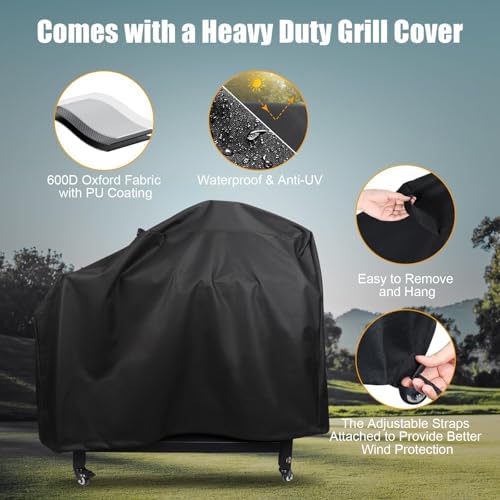 Foldable Cart for Ninja Woodfire Grill Stand OG700/OG800/OG900/OG321/OO101 - Image 4