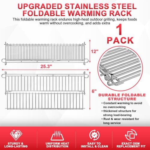 66044 Warming Rack for Weber Genesis II GS4 300 Series Grill Parts - Image 3