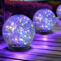 JKIMK Solar Globe Lights Outdoor Waterproof-Solar Balls for Garden by JKIMK