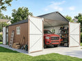 Aoxun 12x20x9.3FT Metal Storage Shed Outdoor Large Garage Shed Garden Tool by Aoxun