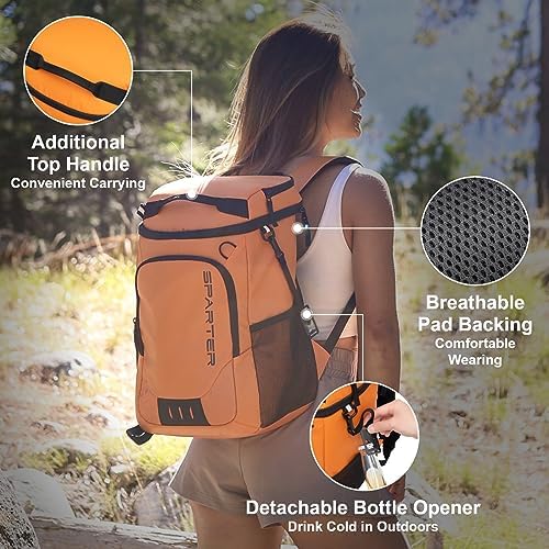 SPARTER Backpack Cooler Insulated 33/49 Can Leakproof Waterproof Bag Beach - Image 5