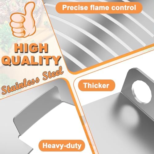 Flame Broiler Slide Cover & Bottom Kit for Pit Boss 1000 SER Smoker Pellet Grills Pit Boss 1000NC Nascar Edition,Austin XL Replacement Parts PB1000XL PB1000SC1 PB1000SC2,Rancher XL PB1000R10 Accessory - Image 4